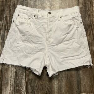 Daze White Denim Women Shorts Size 29